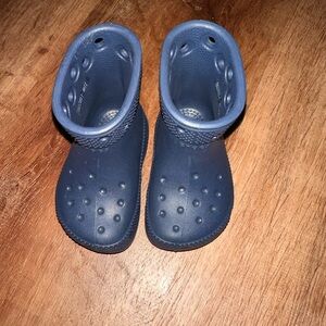 Toddler Classic Croc Boots , worn once !
